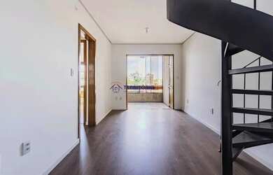 Imagem: O apartamento na cobertura possui 2 Dormitórios, 2 Banheiros