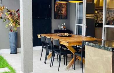 Imagem 13: Leo vende, bairro Sim, 3 suítes, piscina e goumert, mobiliada