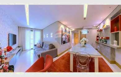 Imagem: O apartamento possui 4 Dormitórios, 5 Banheiros, 2 Vagas na