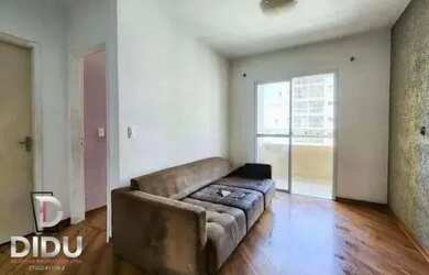 Imagem: O apartamento possui 1 Dormitório, 1 Banheiro, 1 Vaga na garagem