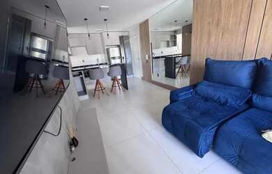 Imagem: O apartamento possui 2 Dormitórios, 1 Banheiro, 2 Vagas na