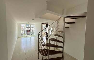 Imagem: O apartamento na cobertura possui 2 Dormitórios, 3 Banheiros