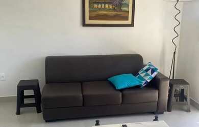 Imagem: O apartamento possui 1 Dormitório, 1 Banheiro, 1 Vaga na garagem