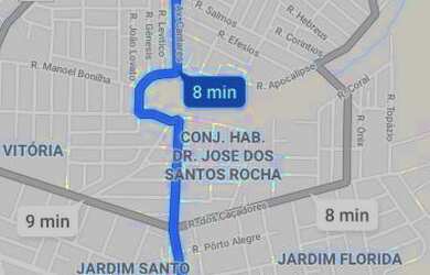 Imagem: O terreno possui 250m² de Área e está localizado em Conjunto