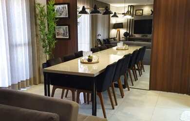 Imagem: O apartamento possui 3 Dormitórios, 2 Banheiros, 2 Vagas na