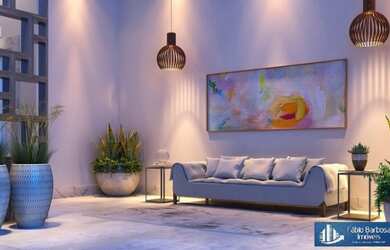 Imagem: O apartamento possui 4 Dormitórios, 2 Banheiros, 2 Vagas na