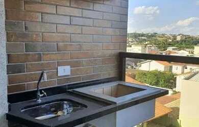 Imagem: O apartamento possui 1 Dormitório, 1 Banheiro, 1 Vaga na garagem