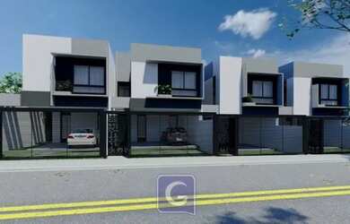 Imagem: A casa possui 3 Dormitórios, 4 Banheiros, 2 Vagas na garagem