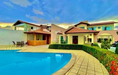 Imagem 1: Casa 276m² no Calhau Porcelanato e Piscina 05 Suítes TR103961 MKT 15