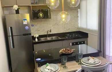 Imagem: A casa em condomínio possui 2 Dormitórios, 1 Banheiro, 2 Vagas