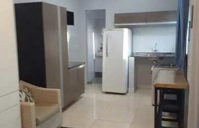 Imagem: A kitnet possui 1 Dormitório e 1 Banheiro e está localizado