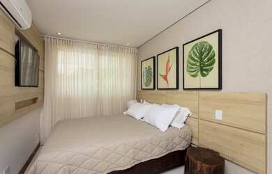 Imagem: O apartamento possui 4 Dormitórios, 3 Banheiros, 2 Vagas na