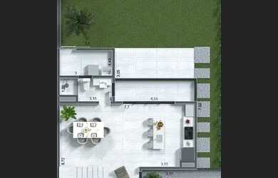 Imagem 10: Casa Duplex no Mosaico (Em Construção) 3 Qts 250m² Espaço piscina com espaço gourmet