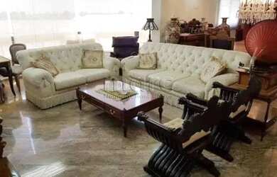 Imagem: O apartamento na cobertura possui 4 Dormitórios, 5 Banheiros