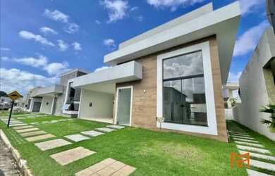 Imagem: A casa em condomínio possui 3 Dormitórios, 4 Banheiros, 2