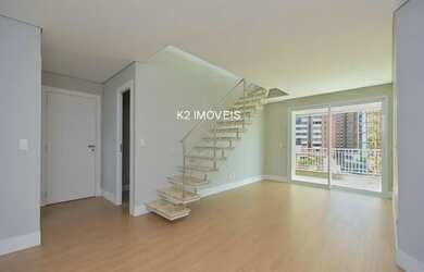 Imagem: O apartamento na cobertura possui 3 Dormitórios, 5 Banheiros