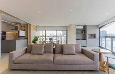 Imagem 9: Apartamento mobiliado para alugar na Vila Olímpia 152 m² 2 suítes 3...