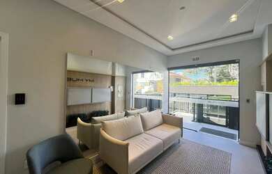 Imagem 5: Studio Garden com Vista Mar e Vaga Dupla no Coqueiros Florianópolis