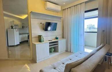 Imagem: O apartamento possui 1 Dormitório, 1 Banheiro, 1 Vaga na garagem