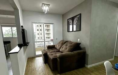 Imagem: O apartamento possui 2 Dormitórios, 2 Banheiros, 2 Vagas na