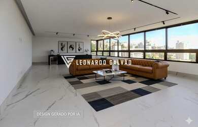 Imagem: O apartamento possui 4 Dormitórios, 5 Banheiros, 4 Vagas na