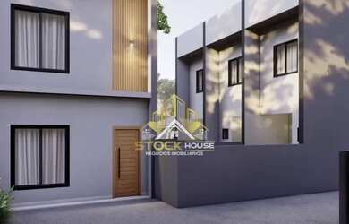 Imagem: A casa possui 2 Dormitórios, 1 Banheiro, 1 Vaga na garagem