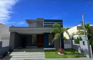 Imagem: A casa em condomínio possui 3 Dormitórios, 3 Banheiros, 2