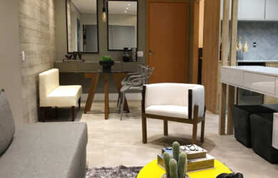 Imagem: O apartamento possui 2 Dormitórios, 3 Banheiros, 2 Vagas na