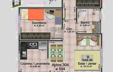 Imagem 2: SANTA MARIA - Apartamento Padrão - Nossa Senhora Medianeira