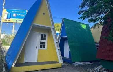 Imagem: A pousada chalé possui 1 Dormitório e está localizado em