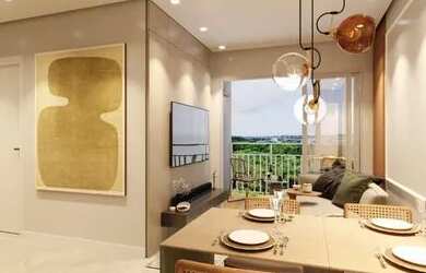 Imagem: O apartamento possui 2 Dormitórios, 2 Banheiros, 1 Vaga na