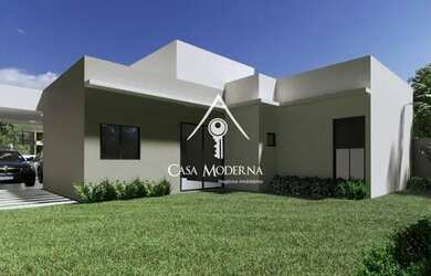 Imagem: A casa possui 3 Dormitórios, 4 Banheiros, 2 Vagas na garagem