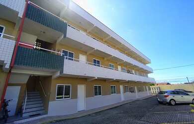 Imagem: O apartamento possui 2 Dormitórios, 1 Banheiro, 1 Vaga na garagem