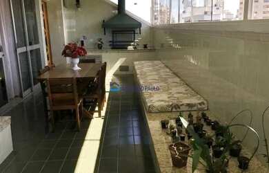 Imagem: O apartamento na cobertura possui 4 Dormitórios, 4 Banheiros