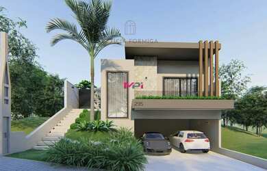 Imagem: A casa em condomínio possui 3 Dormitórios, 3 Banheiros, 4