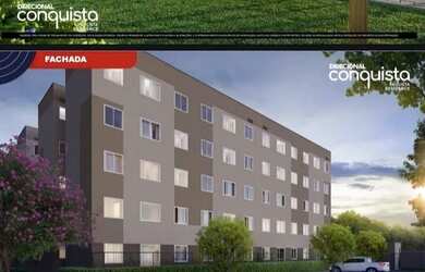 Imagem: O apartamento possui 2 Dormitórios, 1 Banheiro e está localizado