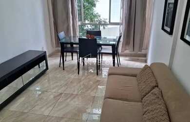 Imagem: O apartamento possui 1 Dormitório, 1 Banheiro, 48m² de Área