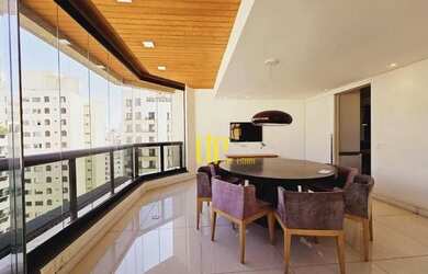 Imagem: O apartamento na cobertura possui 3 Dormitórios, 5 Banheiros