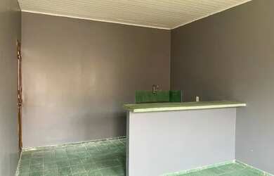 Imagem: O apartamento possui 1 Dormitório, 1 Banheiro, 1 Vaga na garagem