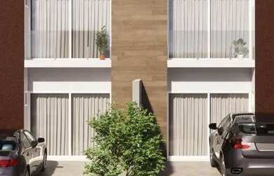 Imagem: A casa possui 3 Dormitórios, 3 Banheiros, 2 Vagas na garagem