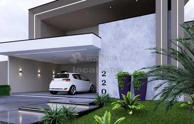 Imagem: A casa em condomínio possui 3 Dormitórios, 4 Banheiros, 2