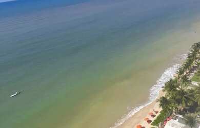 Imagem: O apartamento possui 1 Dormitório, 1 Banheiro, 1 Vaga na garagem