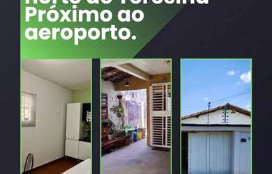 Imagem: A casa possui 3 Dormitórios, 1 Banheiro, 2 Vagas na garagem