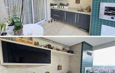 Imagem: O apartamento possui 4 Dormitórios, 4 Banheiros, 2 Vagas na