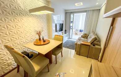 Imagem: RG - 02 Quartos montado e decorado com varanda gourmet