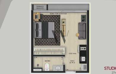 Imagem 5: Apartamento à venda no bairro Pinheiros - São José do Rio Preto/SP