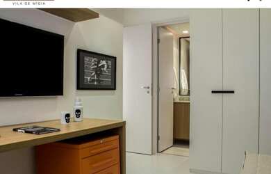 Imagem: O apartamento na cobertura possui 3 Dormitórios, 3 Banheiros