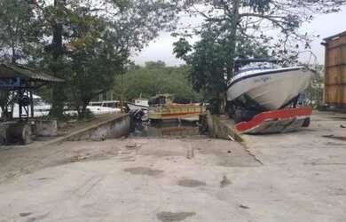 Imagem 10: Locação/Guarujá - Galpão Náutico - Pier - Rampa de Acesso