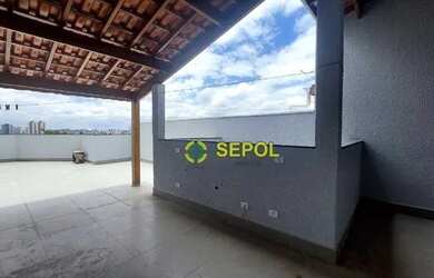 Imagem: O apartamento na cobertura possui 2 Dormitórios, 1 Banheiro