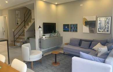 Imagem: A casa em condomínio possui 3 Dormitórios, 2 Banheiros, 2